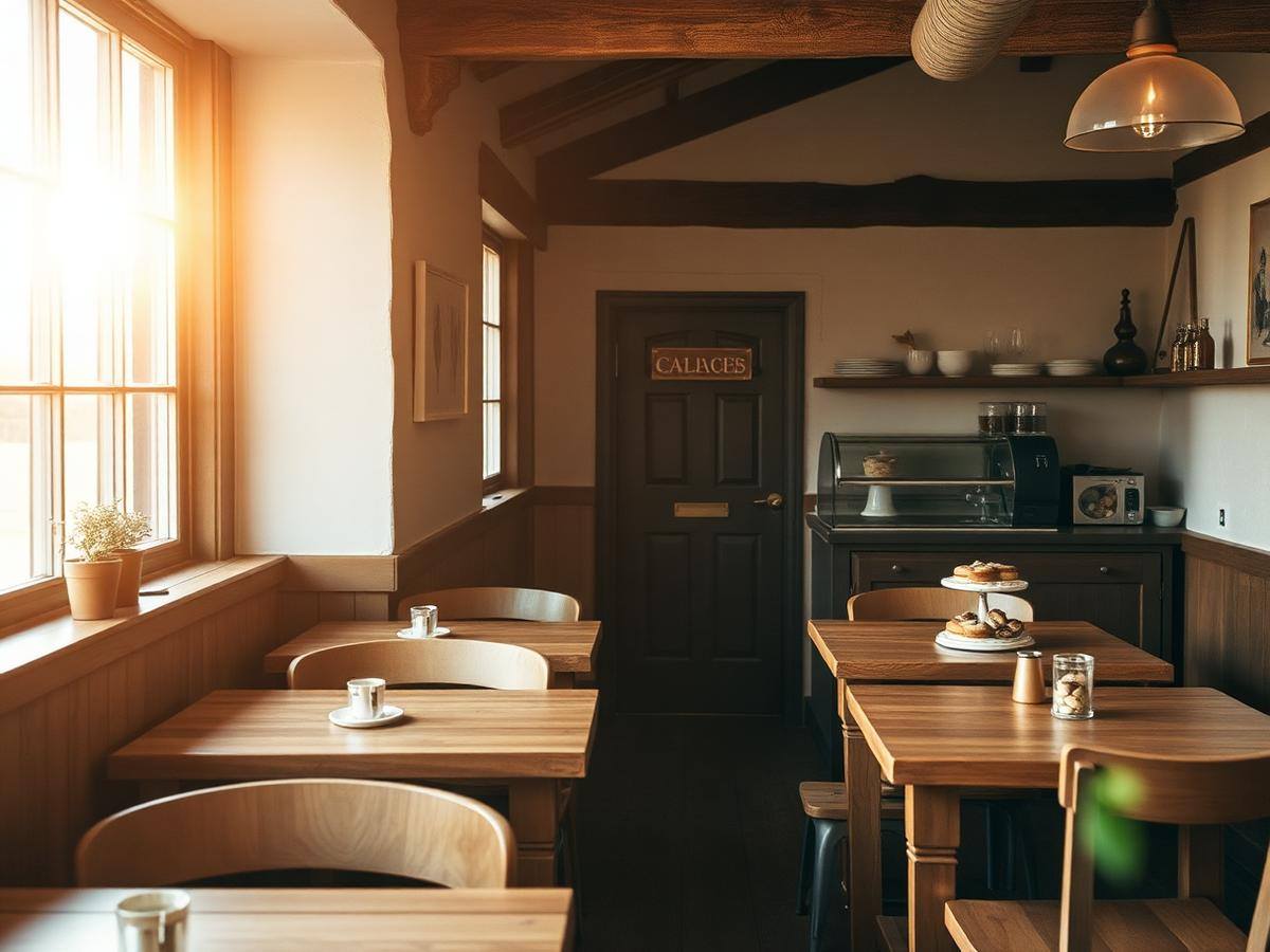 Salt & Meadow · Farm café · Yealmpton · sample layout